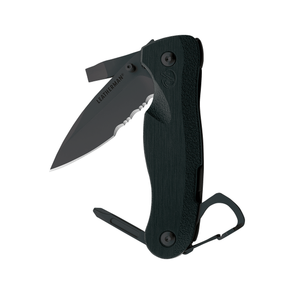 Leatherman Folding-Knife Multi-Tool - CRATER C33TX Black