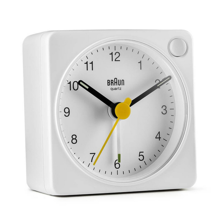 Braun Alarm Clock - BC02 White