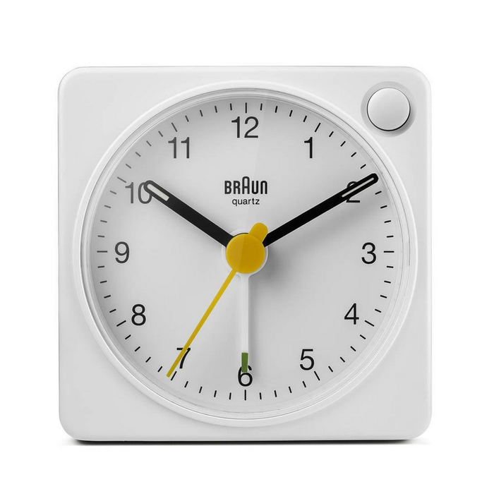 Braun Alarm Clock - BC02 White