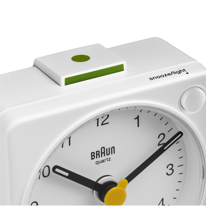 Braun Alarm Clock - BC02 White