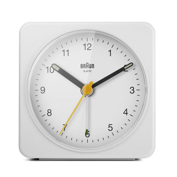 Braun Alarm Clock - BC03 White