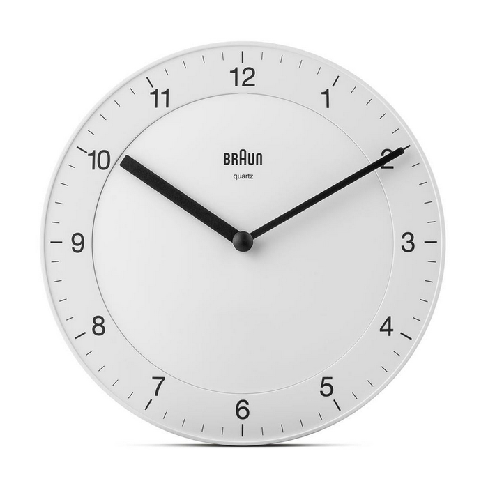Braun Wall Clock - BC06 White