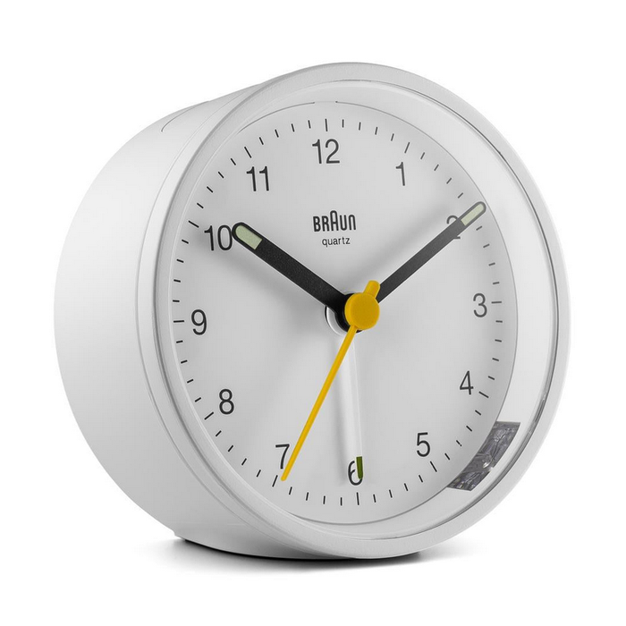 Braun Alarm Clock - BC12 White