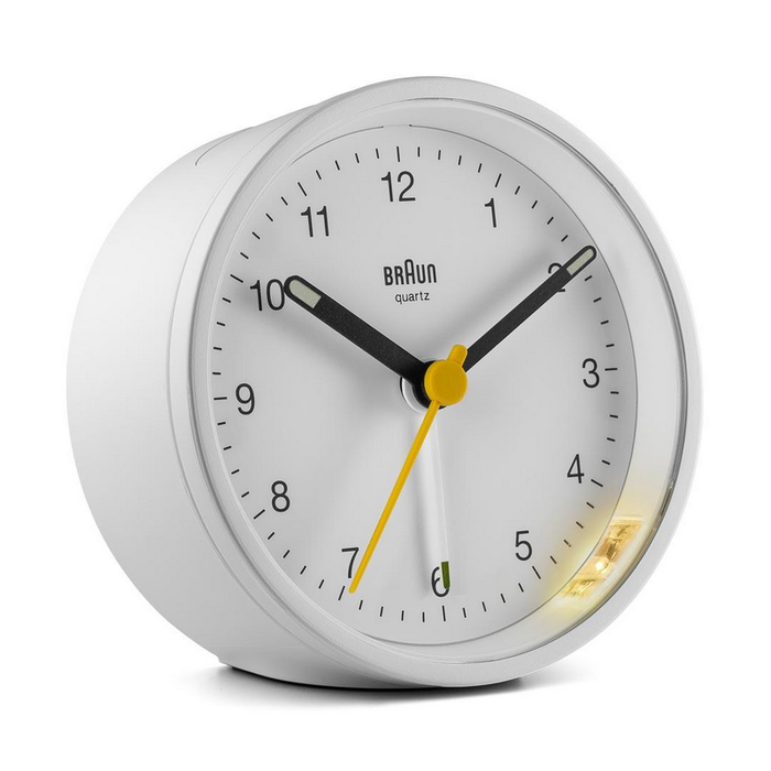 Braun Alarm Clock - BC12 White