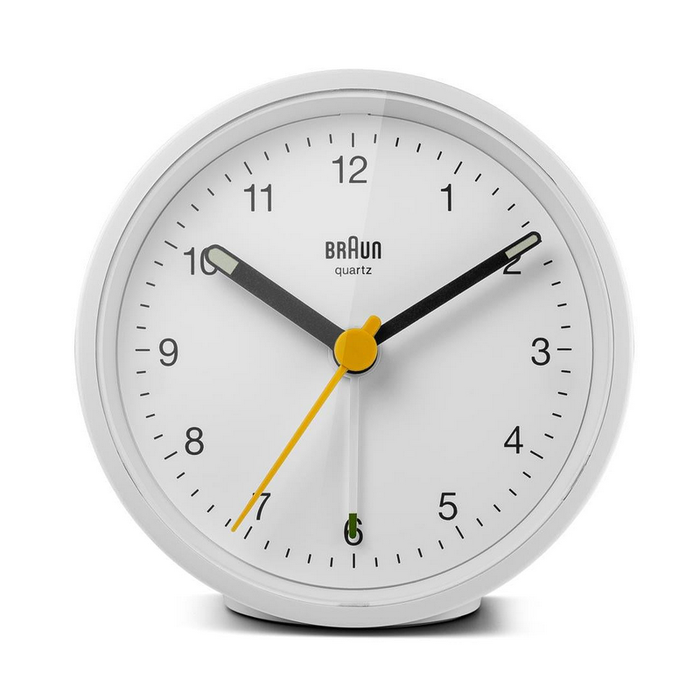 Braun Alarm Clock - BC12 White