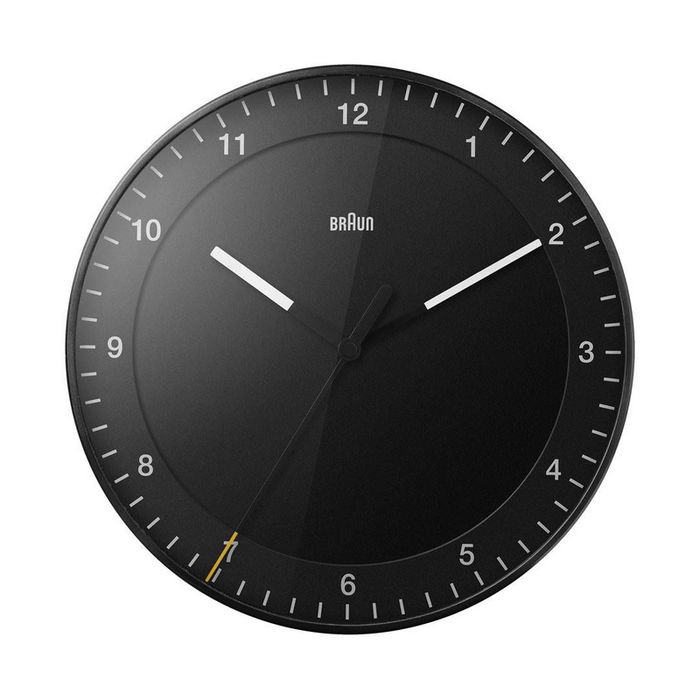 Braun Wall Clock - BC17 Black