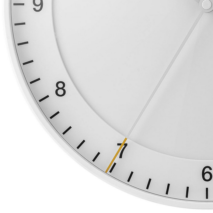 Braun Wall Clock - BC17 White