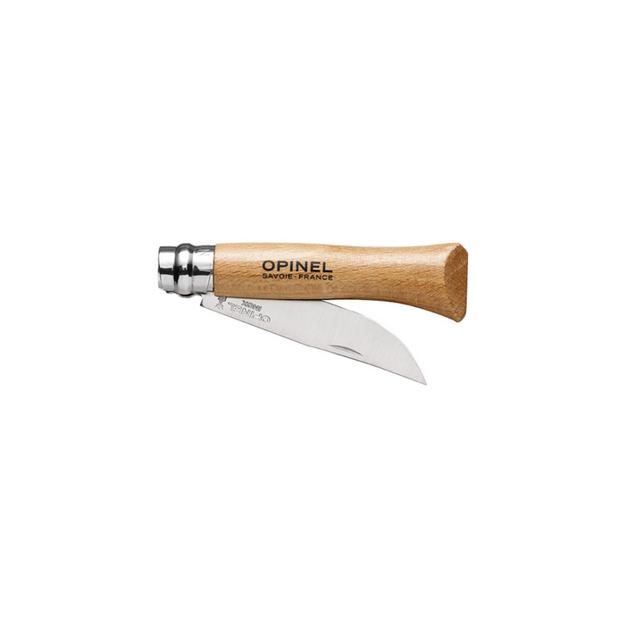 Opinel Tradition Classic Folding Knife - N06 Stainless Steel Natural