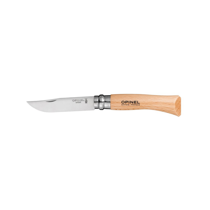 Opinel Tradition Classic Folding Knife - N07 Stainless Steel Natural