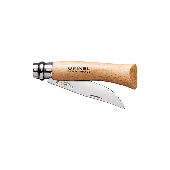 Opinel Tradition Classic Folding Knife - N07 Stainless Steel Natural