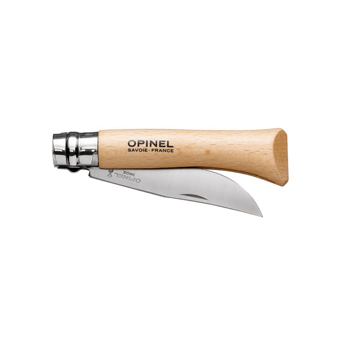 Opinel Tradition Classic Folding Knife - N10 Stainless Steel Natural