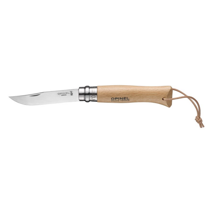 Opinel Tradition Classic Folding Knife - N08 Bushwhacker Natural