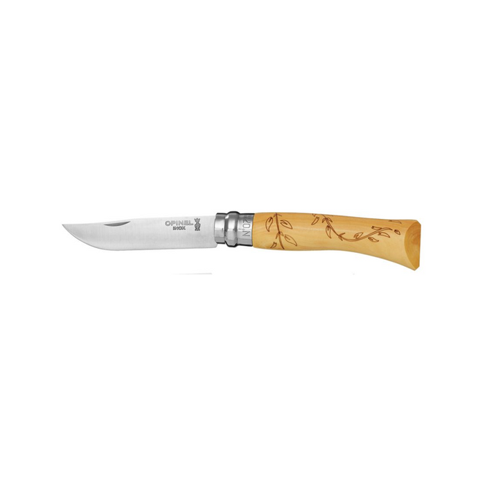 Opinel Tradition Folding Knife - N07 Nature Leaf