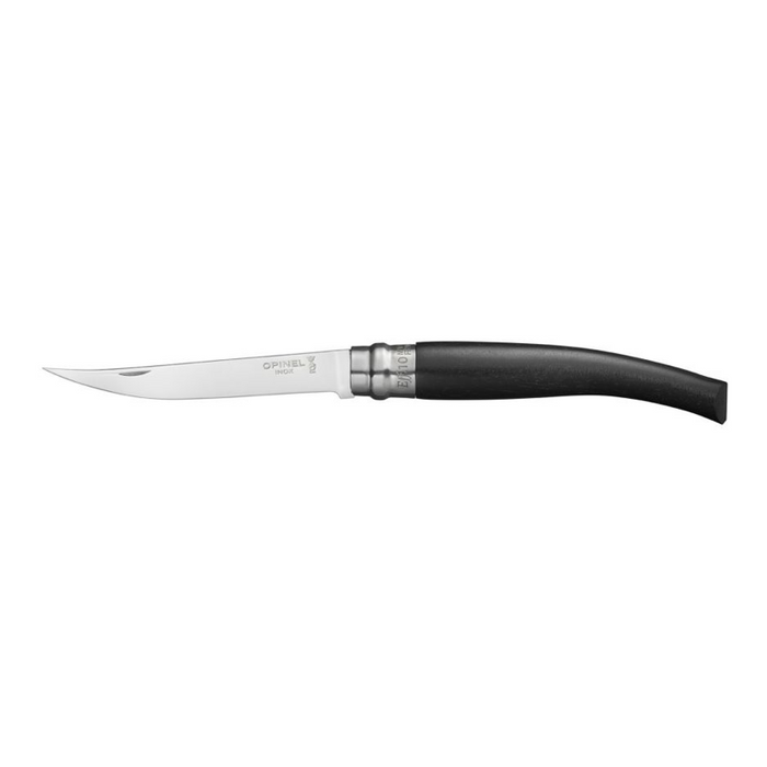 Opinel Outdoor Folding Knife - Slim Line N10 Ebony (Kraft Box)