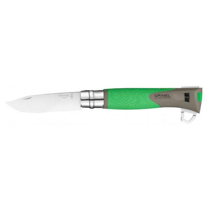 Opinel 傳統多功能 摺刀 - N12 Explore 綠色