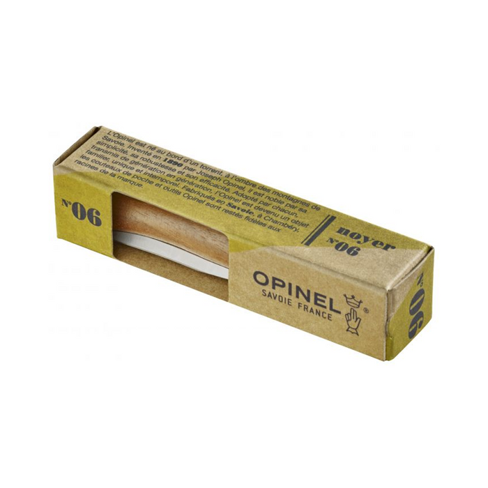 Opinel Tradition Luxury Folding Knife - N06 Walnut