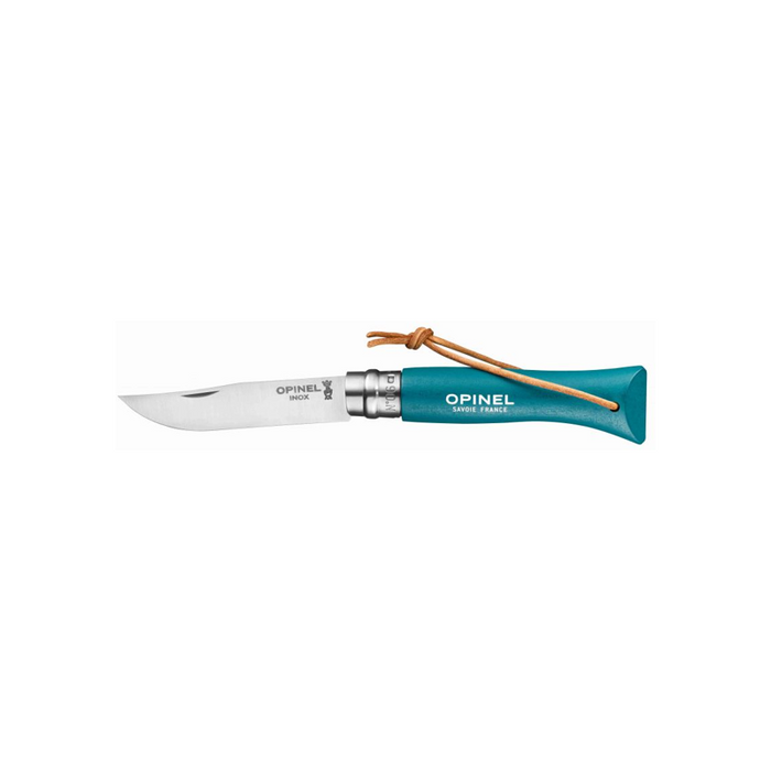 Opinel Tradition Colorama Folding Knife - N06 Bushwhacker Turquoise