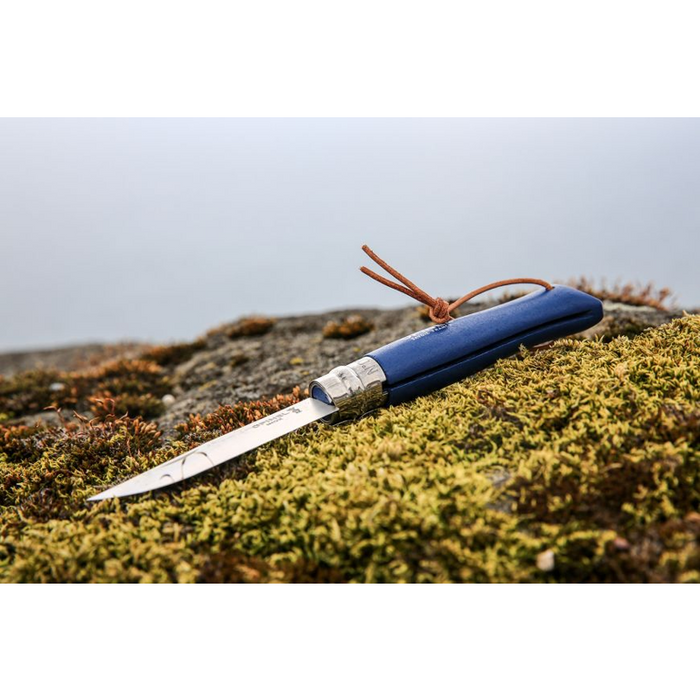 Opinel 傳統色彩 摺刀 - N08 Bushwhacker 深藍色
