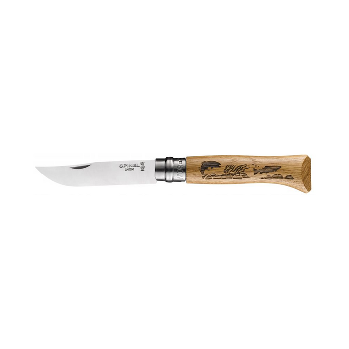 Opinel Tradition Folding Knife - N08 Animalia Trout
