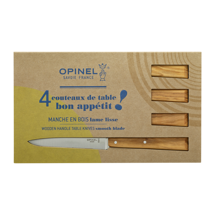 Opinel Table Steak Knife - Bon Appetit N125 4-in-1 Set South
