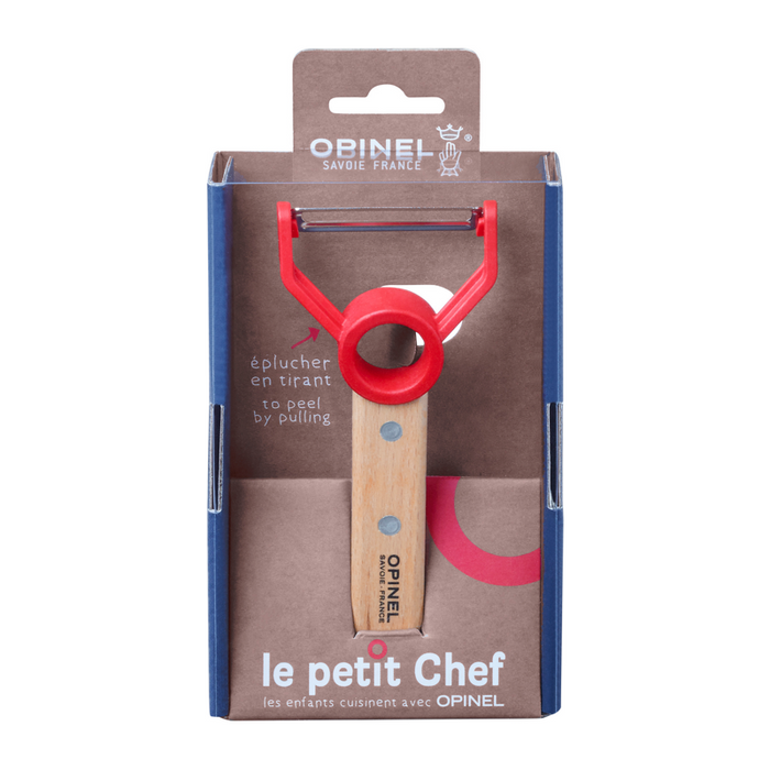 Opinel Kitchen Peeler - Le Petit Chef Natural