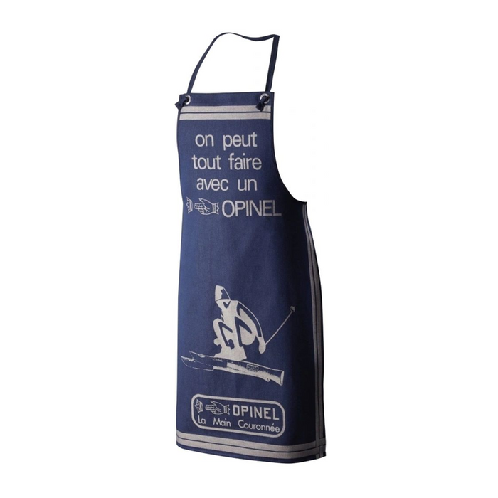 Opinel Linen - "On peut tout faire avec un Opinel" Adult Apron