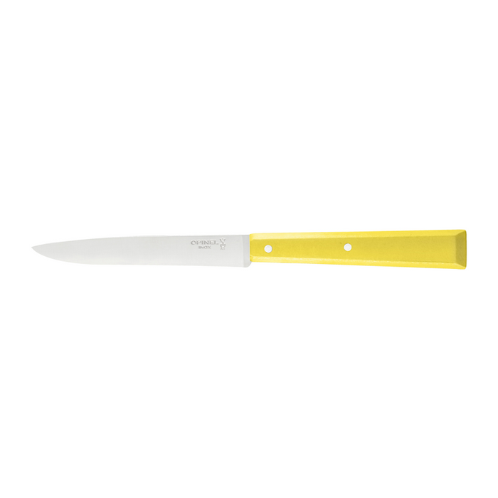 Opinel Table Steak Knife - Bon Appetit N125 Yellow
