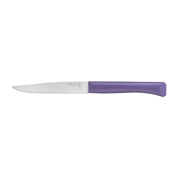 Opinel Table Micro-Serrated Steak Knife - Bon Appetit+ N125 Purple