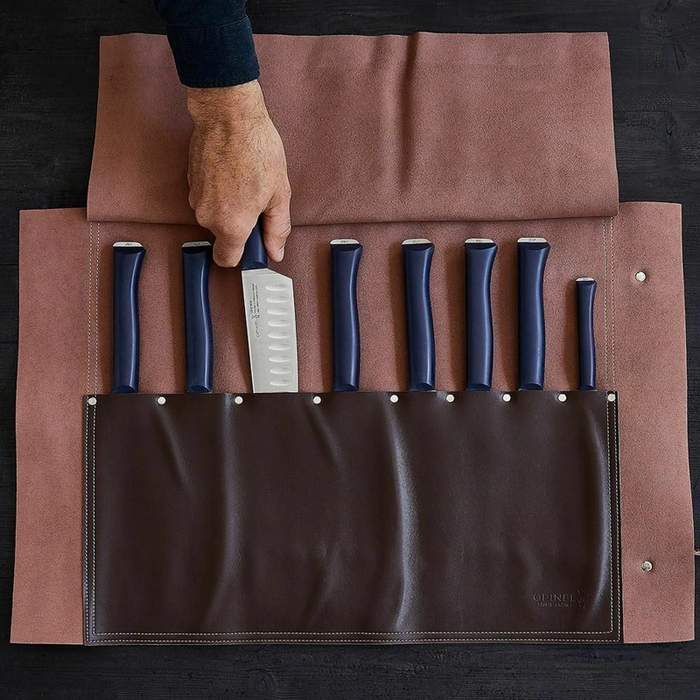 Opinel Knife Storage - Synthetic Knife Roll (for 8 kitchen knives)