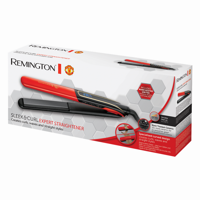 Remington Straightener - Sleek & Curl S6755