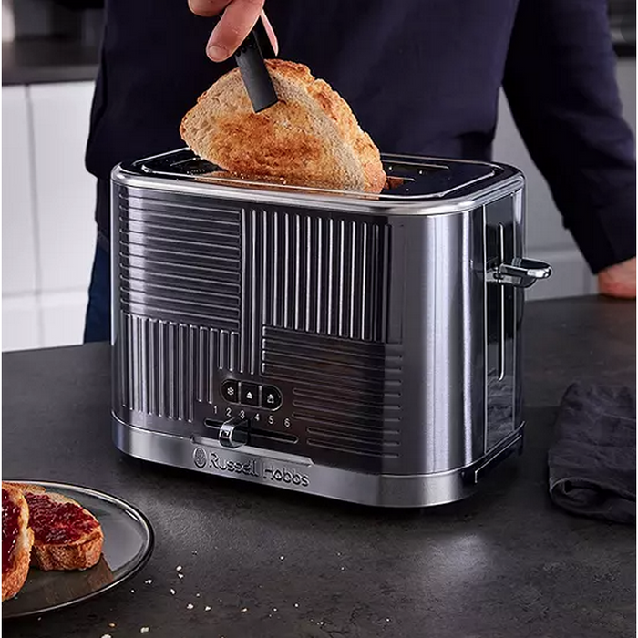 Russell Hobbs Toaster - Geo Steel 25250