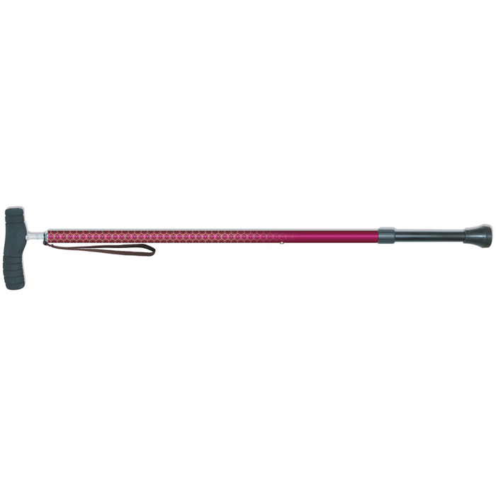 Kainos Walking Cane - Soft Grip GA Red Wine