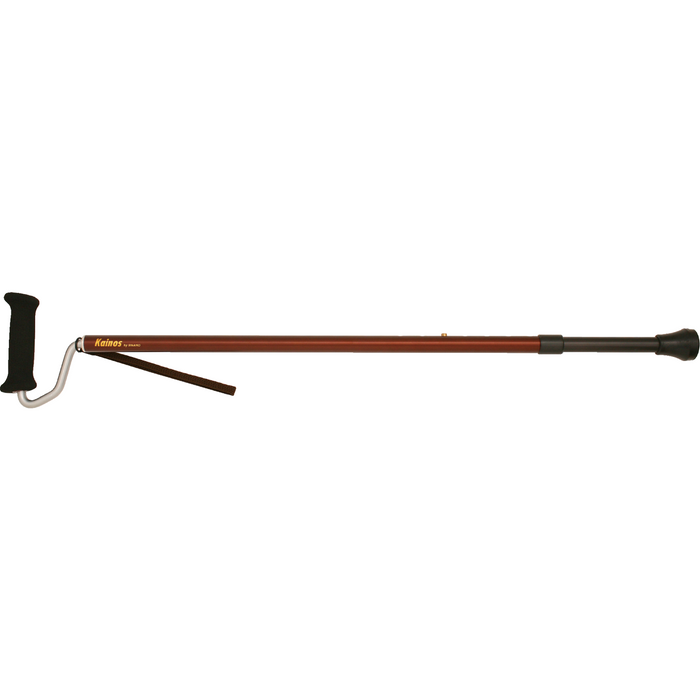 Kainos Walking Cane - Soft Grip GU Brown