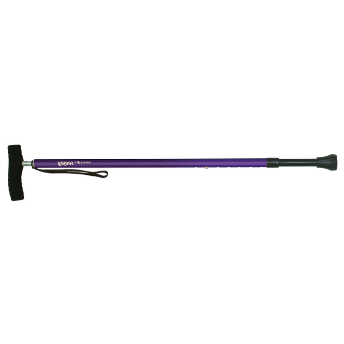 Kainos Walking Cane - Soft Grip GA Purple