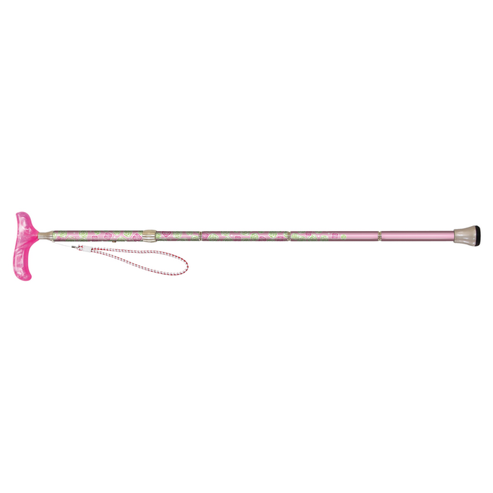 Kainos Foldable Walking Cane - Grand Kainos Donna Pink Rose