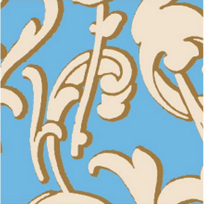 Kainos 高級可摺式 拐杖 - Grand Kainos Donna 白藍花紋