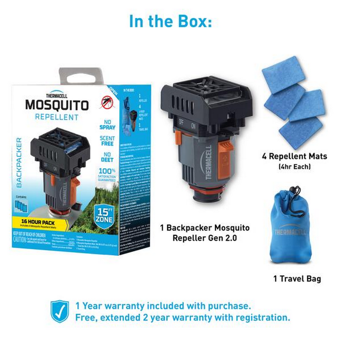 Thermacell Camping Mosquito Repeller - Backpacker