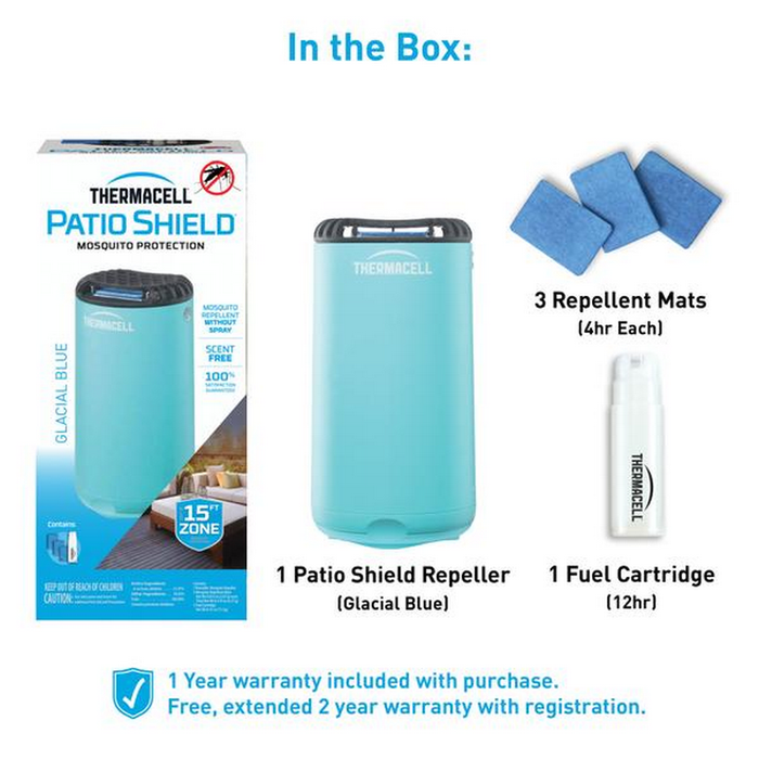 Thermacell Table-Top Mosquito Repeller - Mini-Halo Blue