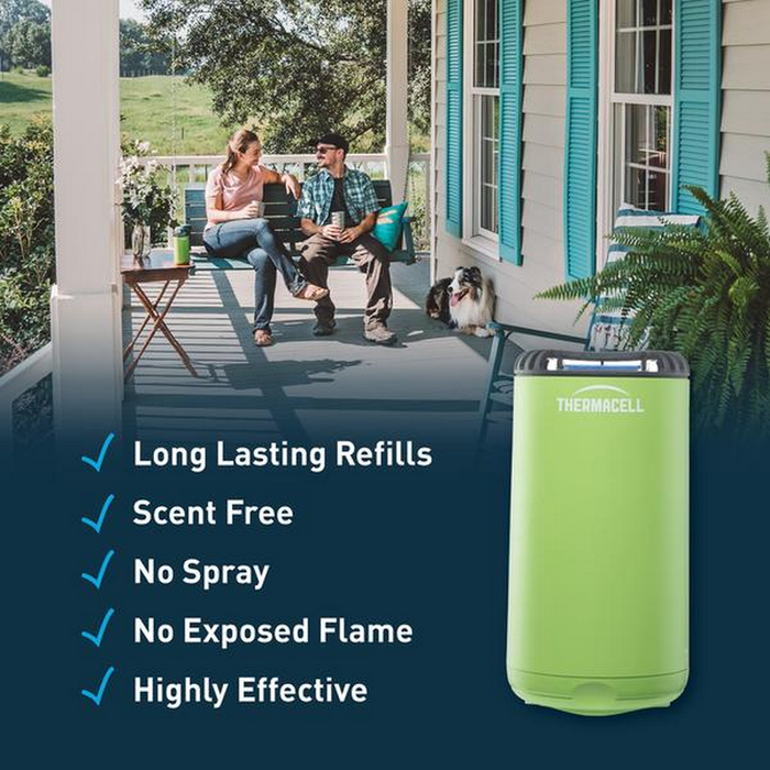 Thermacell Table-Top Mosquito Repeller - Mini-Halo Green
