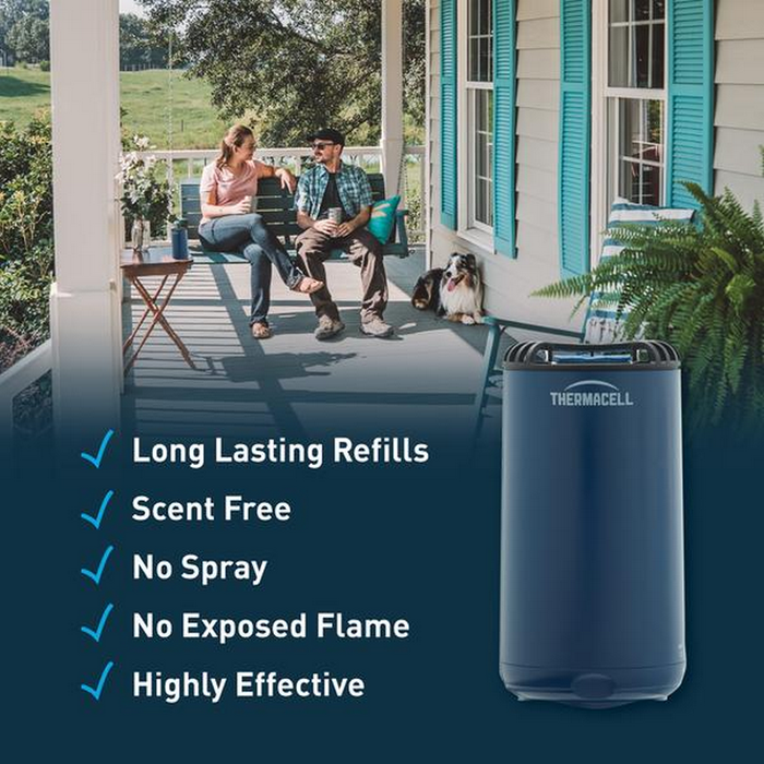 Thermacell Table-Top Mosquito Repeller - Mini-Halo Navy