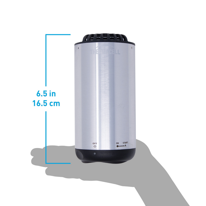 Thermacell 桌上戶外驅蚊機 - Mini-Halo Metal 拉絲鎳色