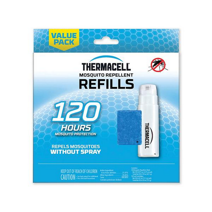 Thermacell 120-Hour Refills - R10 (Mats & Cartridges Set)
